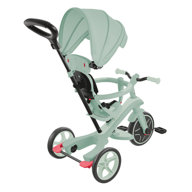 Велосипеды - Велосипед Globber Explorer trike 4 в 1 фисташковый (637-505)#3