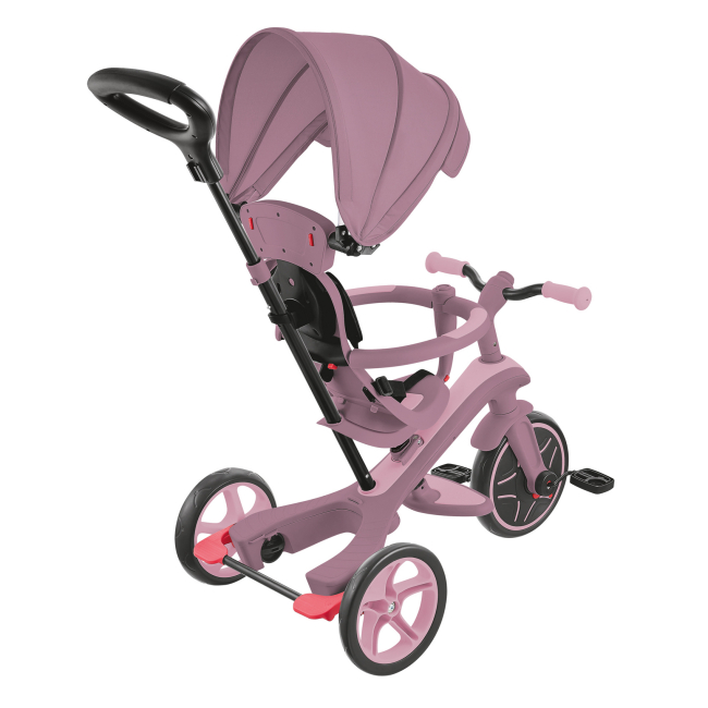 Велосипеды - Велосипед Globber Explorer trike 4 в 1 пастельно-сиреневый (637-510)#3