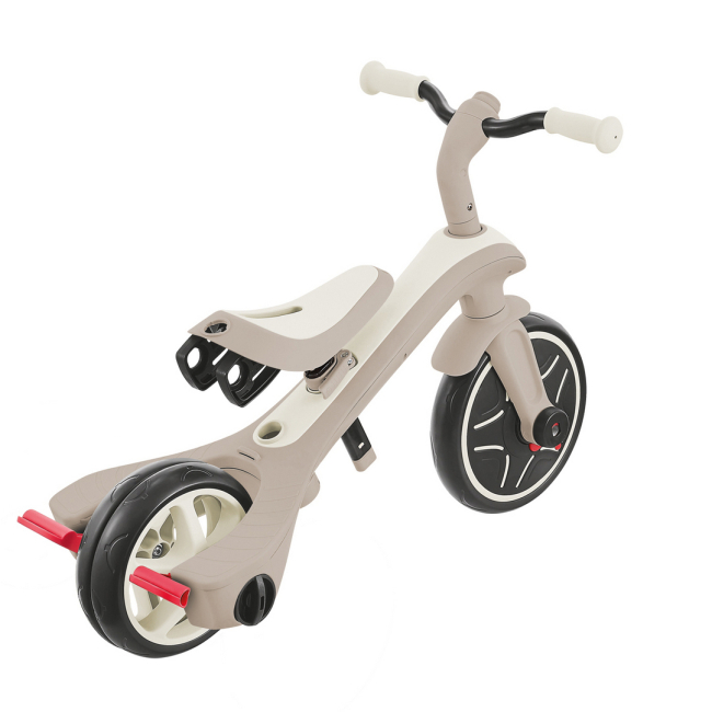Велосипеды - Велосипед Globber Explorer trike 4 в 1 кокос (637-566)#9