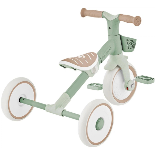 Велосипеды - Велосипед Globber Learning trike plus 2 в 1 фисташковый (737-109)#2
