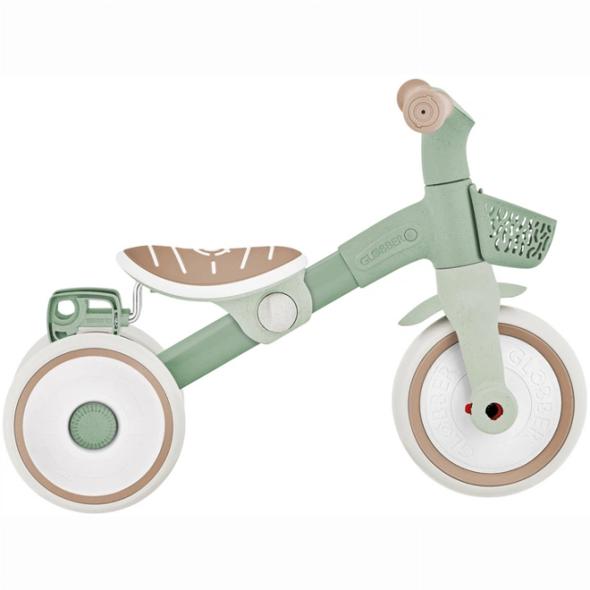 Велосипеды - Велосипед Globber Learning trike plus 2 в 1 фисташковый (737-109)#9