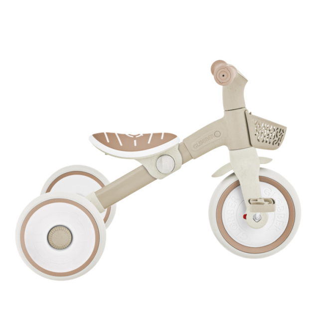 Велосипеды - Велосипед Globber Learning trike plus 2 в 1 кокосовый (737-466)#3
