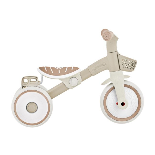 Велосипеды - Велосипед Globber Learning trike plus 2 в 1 кокосовый (737-466)#4
