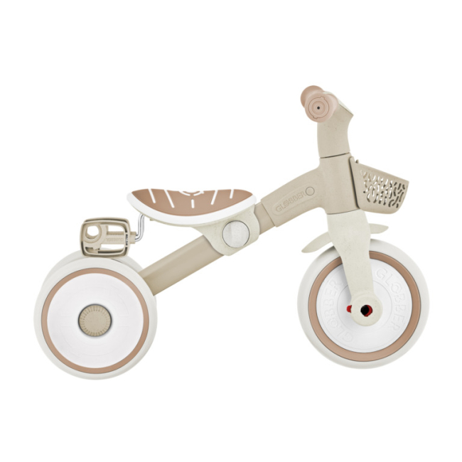 Велосипеды - Велосипед Globber Learning trike plus 2 в 1 кокосовый (737-466)#5