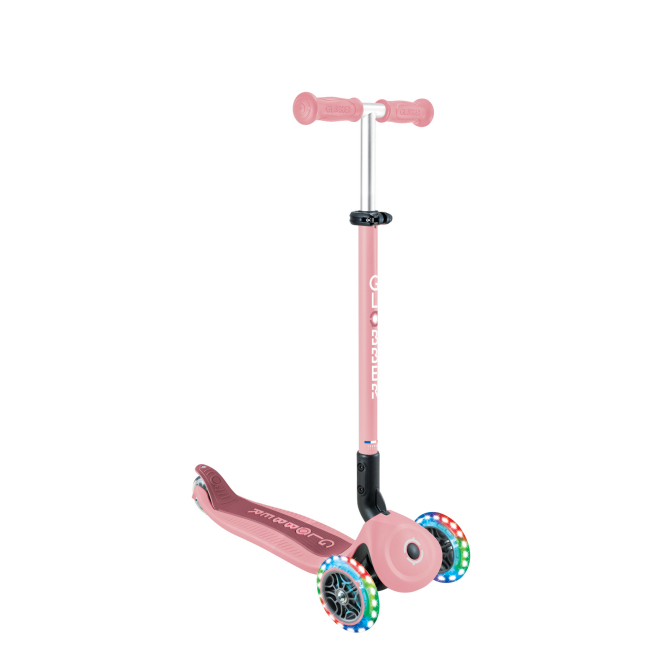 Самокати - Самокат Globber Go up active lights 360 пастельно-рожевий (749-310)#5