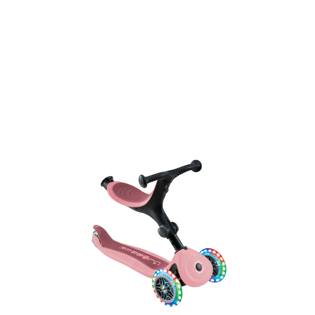 Самокати - Самокат Globber Go up active lights 360 пастельно-рожевий (749-310)#6