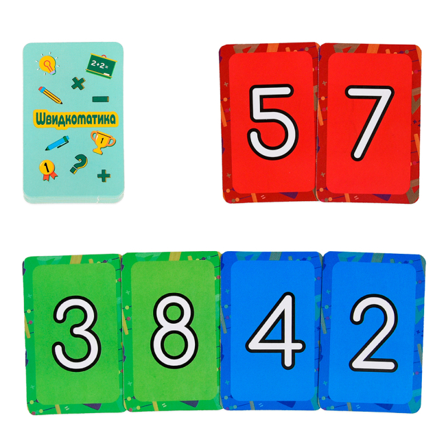 Настольные игры - Настольная игра Strateg Швидкоматика (30939) #3