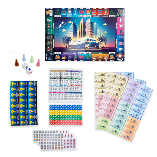 Настольные игры - Настольная игра Strateg Монополист (30983)#2