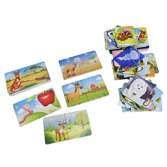 Пазлы - Пазл Strateg Кто где живет 36 элементов (30700)#2