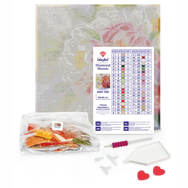 Мозаика - Алмазная мозаика Ідейка Полет грез 40 х 50 см (AMO7121)#2