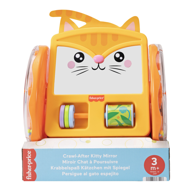 Развивающие игрушки - Игрушка-каталка Fisher-Price Активный котёнок (JLF98)#3
