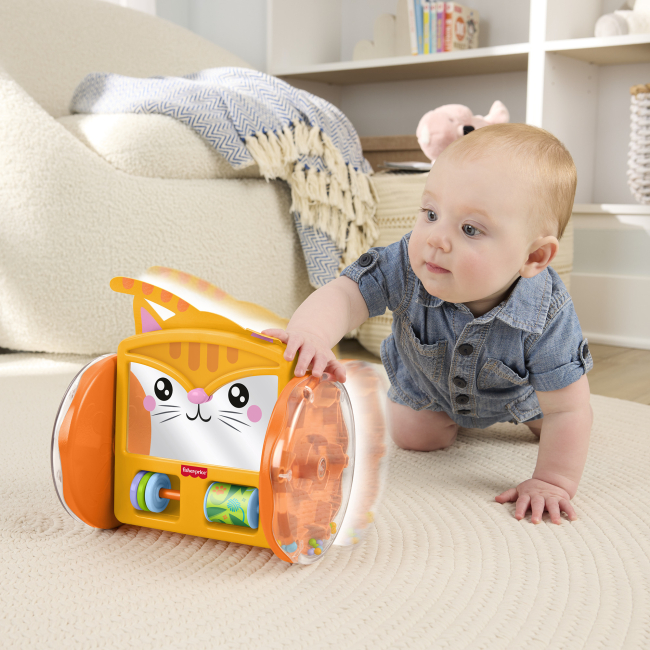Развивающие игрушки - Игрушка-каталка Fisher-Price Активный котёнок (JLF98)#5