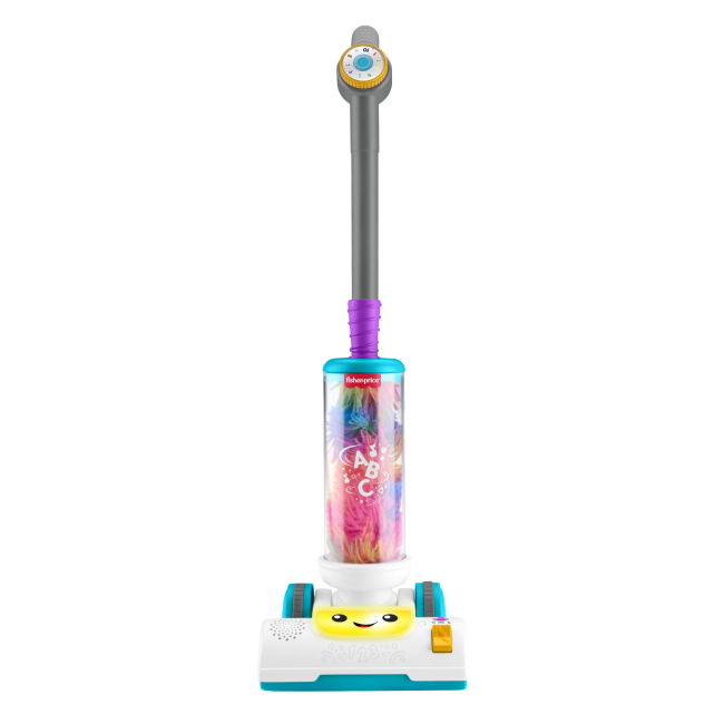 Дитячі кухні та побутова техніка - Іграшка Fisher-Price Пилосос Веселе прибирання 2-в-1 (JMM37)#2