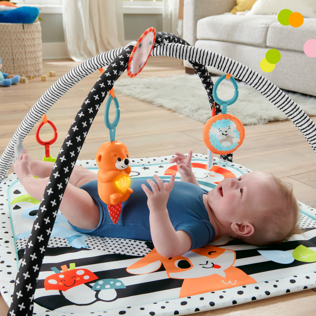 Розвивальні килимки - Килимок-ігровий центр Fisher-Price Веселі розваги 3-в-1 (JMN72)#4