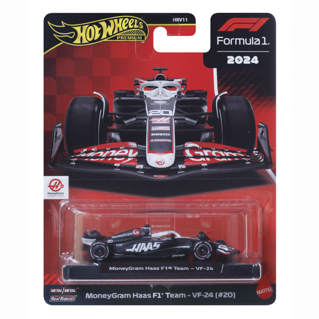 Автомоделі - Автомодель Hot Wheels Formula 1 MoneyGram Haas (HRV11/4)#6