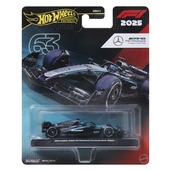Автомодели - Автомодель Hot Wheels Formula 1 Mercedes AMG Petronas (HRV11/5)#6