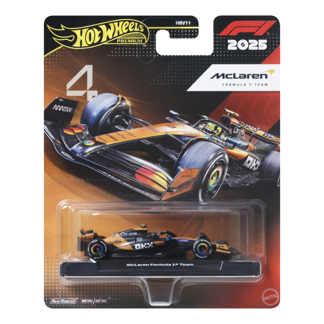 Автомоделі - Автомодель Hot Wheels Formula 1 McLaren (HRV11/6)#6