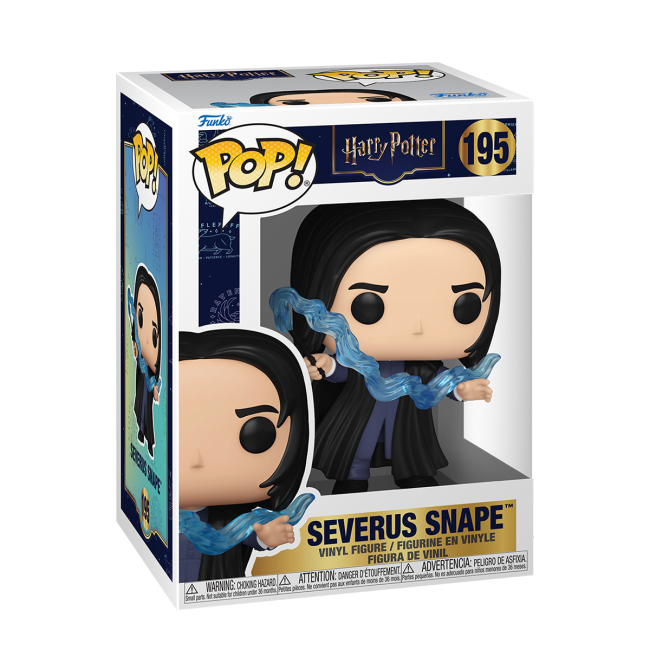 Фигурки персонажей - Фигурка Funko Pop Harry Potter S20 Снегг с патронусом (90273)#2