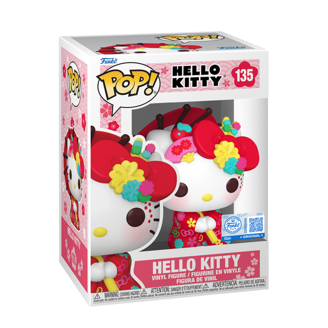 Фигурки персонажей - Фигурка Funko Pop Hello Kitty Хеллоу Китти в кимоно (91717)#2