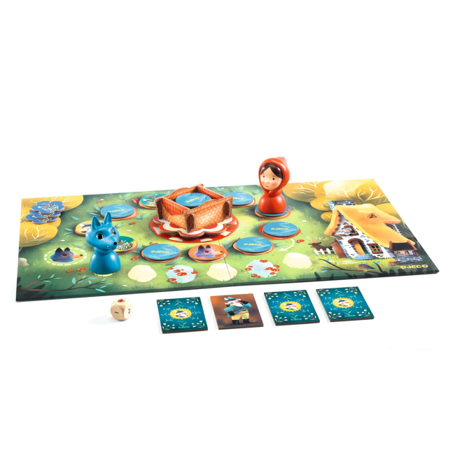 Настільні ігри - ​Настільна гра DJECO Червоний капелюшок (DJ05269)#2