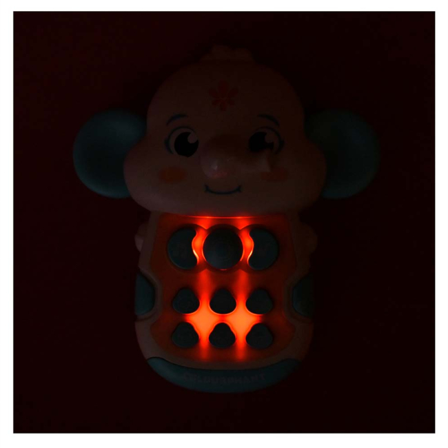 Развивающие игрушки - Игрушечный телефон Країна іграшок  Слоненок (PL-724-12)#3