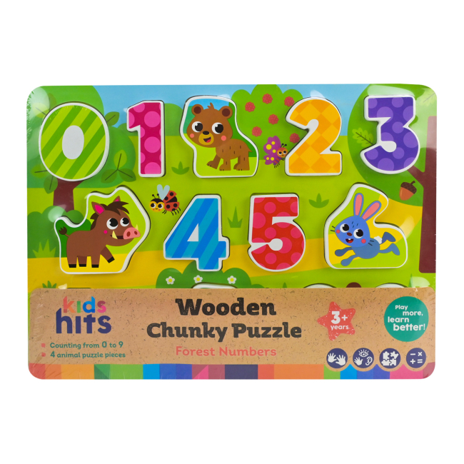 Навчальні іграшки - Навчальна іграшка Kids Hits Вкладиші Цифри (KH20/074)#3