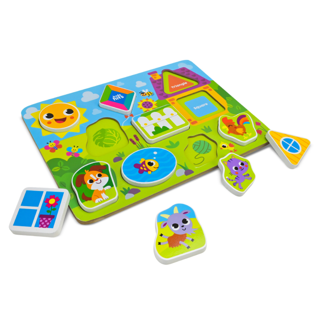 Розвивальні іграшки - Розвивальна іграшка Kids Hits Вкладиші Ферма (KH20/075)#2