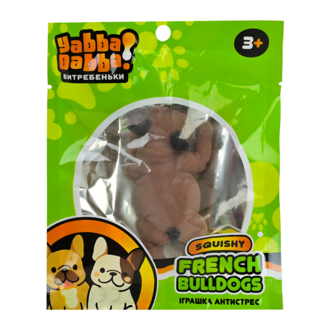 Антистрес іграшки - Іграшка-антистрес YabbaDabba Французьский бульдог білий в асортименті (YD2570/1)#8