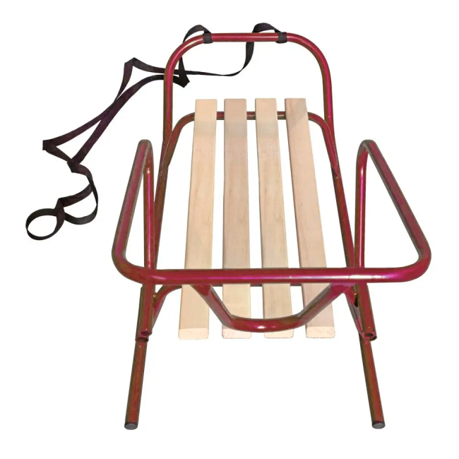 Санчата та аксесуари - Санки Snower Зимко бордові (4820211101435/2)#3