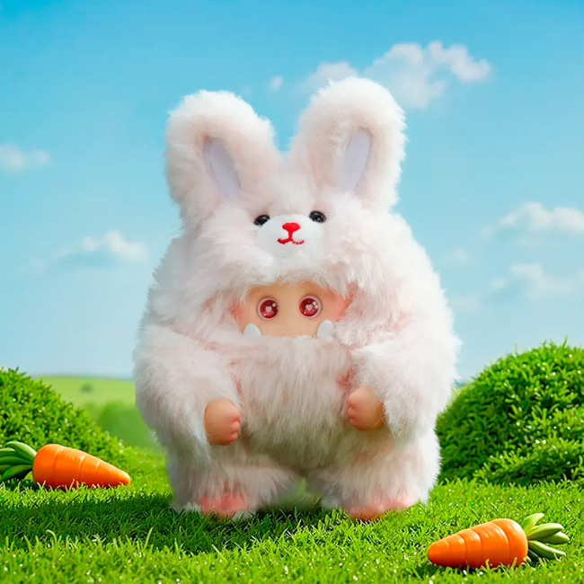 Персонажи мультфильмов - ​Мягкая игрушка-сюрприз 10/10 Toys Giggle monster Лесные пушистики (GM9981134)#3