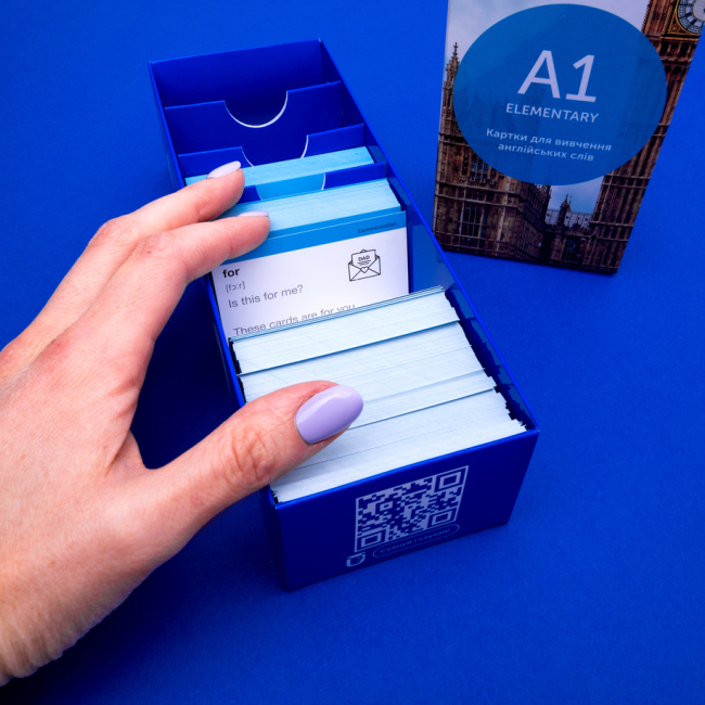 Учебная литература - Картки для вивчення англійської мови «Elementary» (рівень A1) (9789669764744)#6