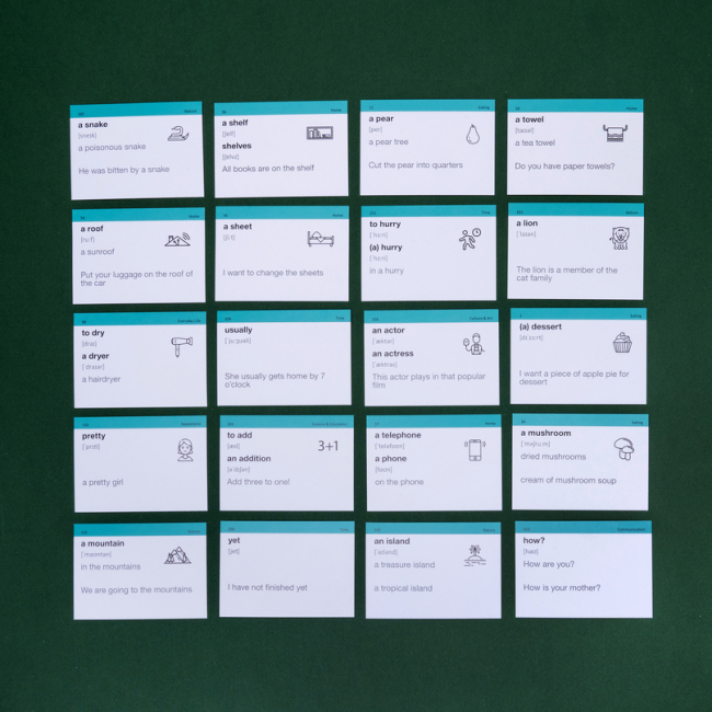 Учебная литература - Картки для вивчення англійської мови «Pre-Intermediate» (рівень A2) (9789669764751)#5