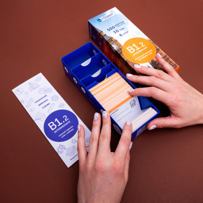 Учебная литература - Картки для вивчення англійської мови «Intermediate» (рівень B1.2)  (9789669764775)#6