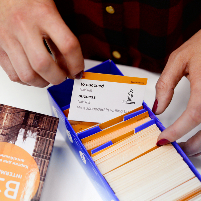 Учебная литература - Картки для вивчення англійської мови «Intermediate» (рівень B1.2)  (9789669764775)#7