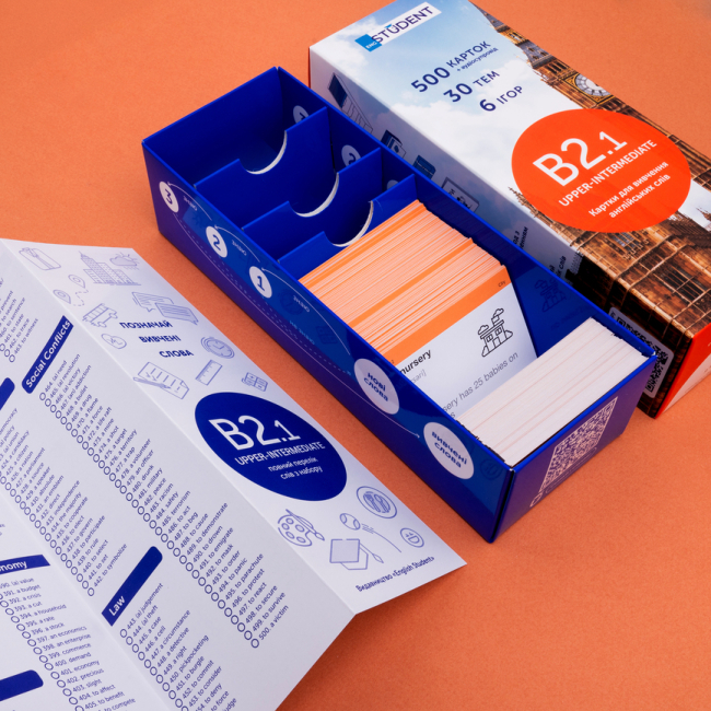 Учебная литература - Картки для вивчення англійської мови «Upper-Intermediate» (рівень B2.1) (9789669764782)#4