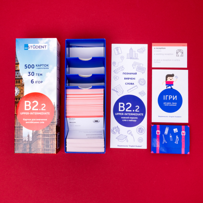 Учебная литература - Картки для вивчення англійської мови «Upper-Intermediate» (рівень B2.2) (9789669764799)#3