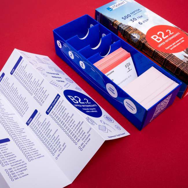 Учебная литература - Картки для вивчення англійської мови «Upper-Intermediate» (рівень B2.2) (9789669764799)#4