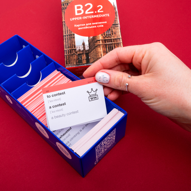 Учебная литература - Картки для вивчення англійської мови «Upper-Intermediate» (рівень B2.2) (9789669764799)#6