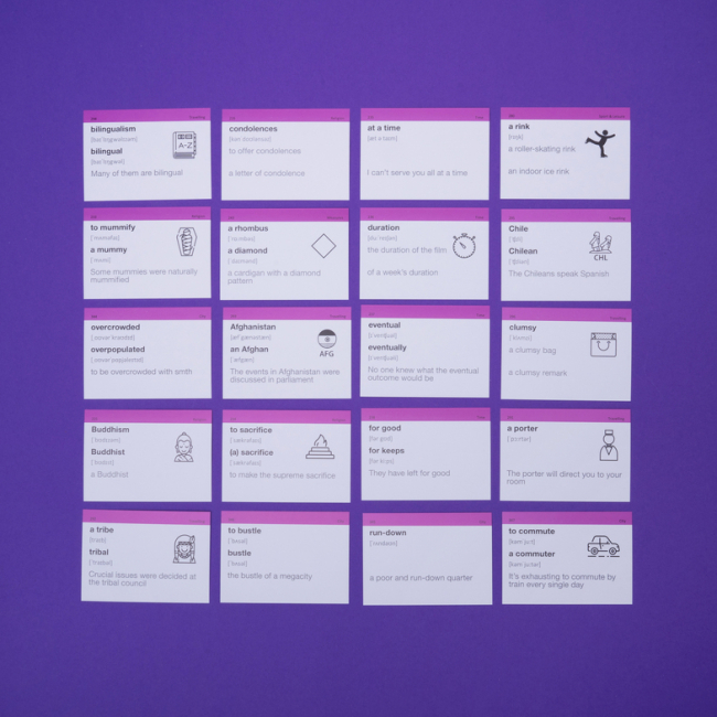 Учебная литература - Картки для вивчення англійської мови «Advanced» (рівень С1)  (9789669773807)#5