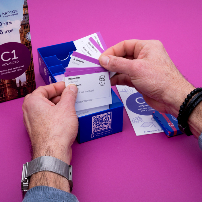 Учебная литература - Картки для вивчення англійської мови «Advanced» (рівень С1)  (9789669773807)#6