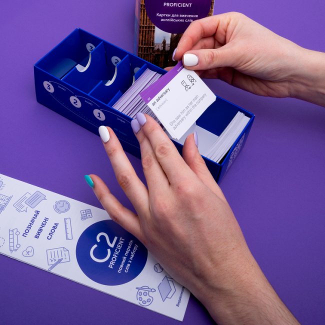 Учебная литература - Картки для вивчення англійської мови «Proficient» (рівень С2) (9789669773814)#6