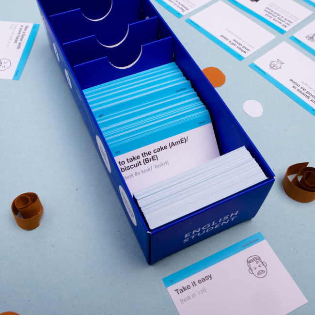 Учебная литература - Картки для вивчення англійської мови «English Idioms» (рівень В1-С1)  (9786177702312)#5