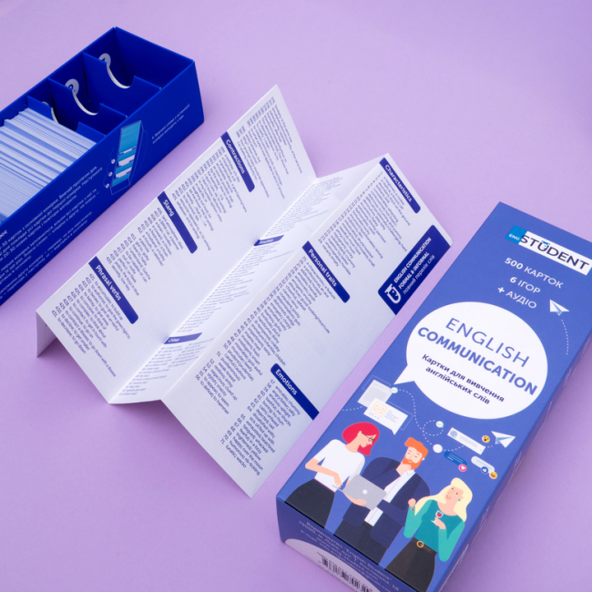 Учебная литература - Картки для вивчення англійської мови «English Communication» (рівень В1-С1) (9786177702329)#5