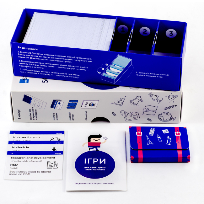 Учебная литература - Картки для вивчення англійської мови «Business English» (рівень В1-В2) (9789669773869)#3
