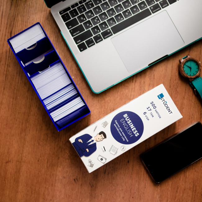 Учебная литература - Картки для вивчення англійської мови «Business English» (рівень В1-В2) (9789669773869)#4