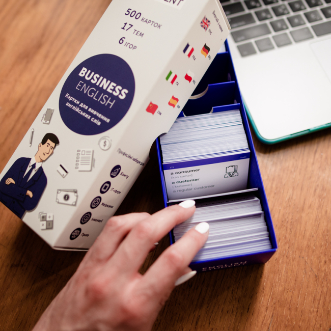Учебная литература - Картки для вивчення англійської мови «Business English» (рівень В1-В2) (9789669773869)#5