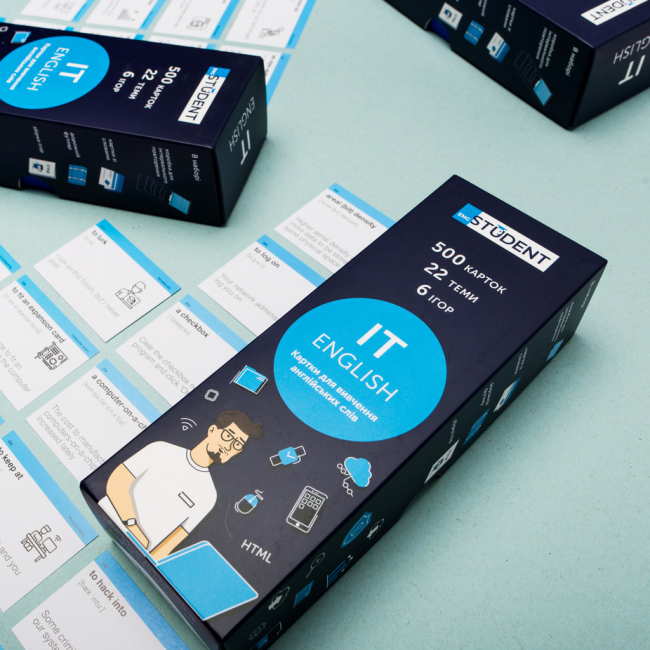 Учебная литература - Картки для вивчення англійської мови «IT English» (рівень А2-В2) (9789669773876)#4