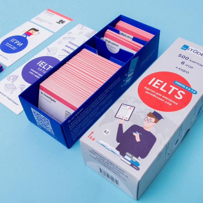 Учебная литература - Картки для вивчення англійської мови «IELTS» (рівень 5.0-7.0) (9786177702619)#5