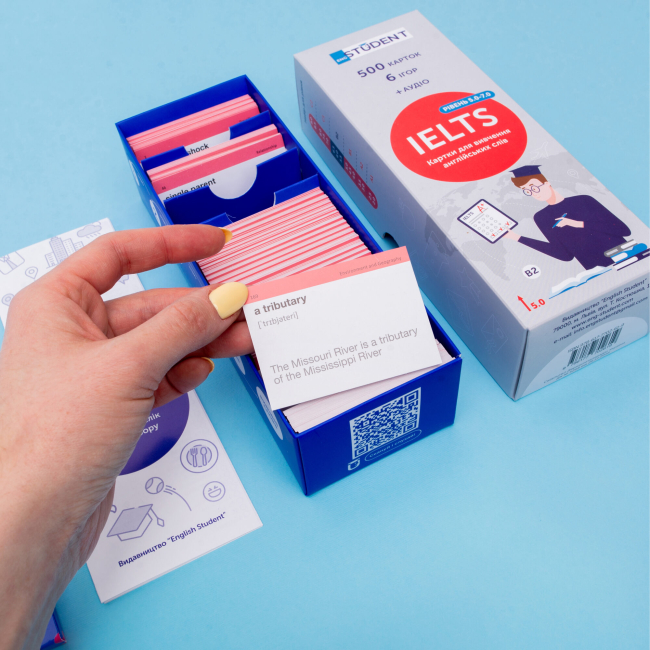 Учебная литература - Картки для вивчення англійської мови «IELTS» (рівень 5.0-7.0) (9786177702619)#6