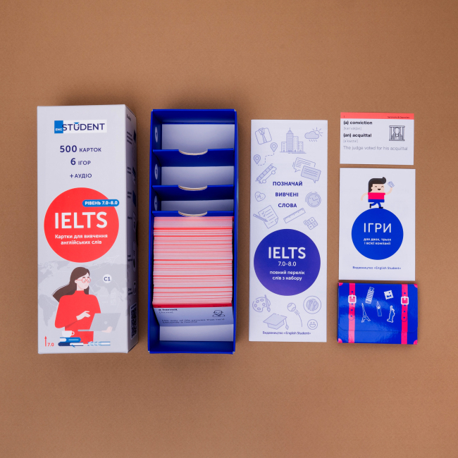 Навчальна література - Картки для вивчення англійської мови «IELTS» (рівень 7.0-8.0) (9786177702213)#3